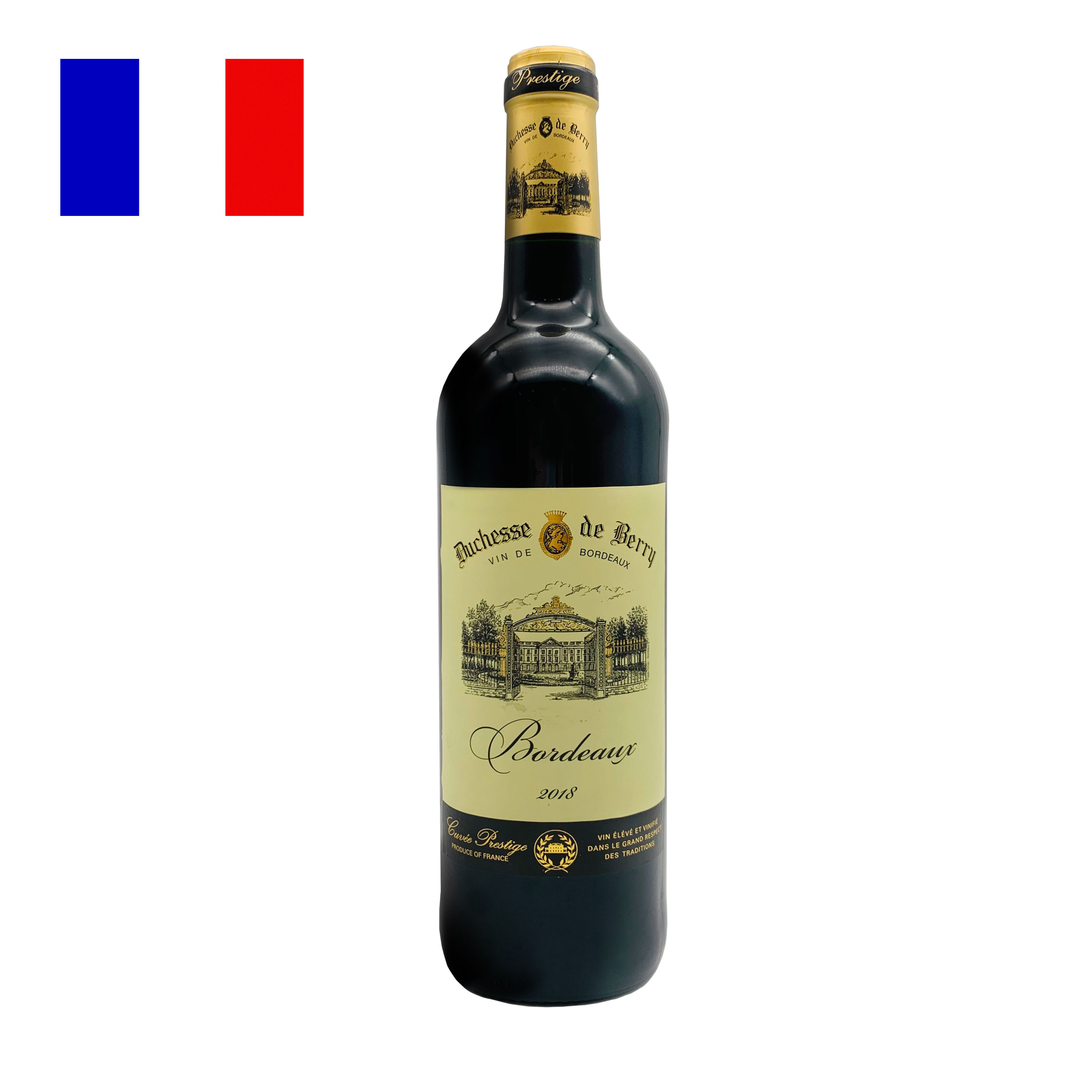 里亞紅酒 法國AOP城堡 貝利公爵夫人酒莊干紅葡萄酒